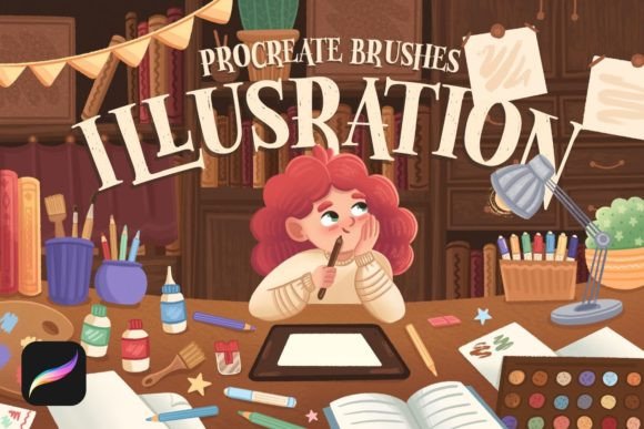 Download ILLUSTRATION BRUSHES 2: PROCREATE BRUSHES - Illustration Collection